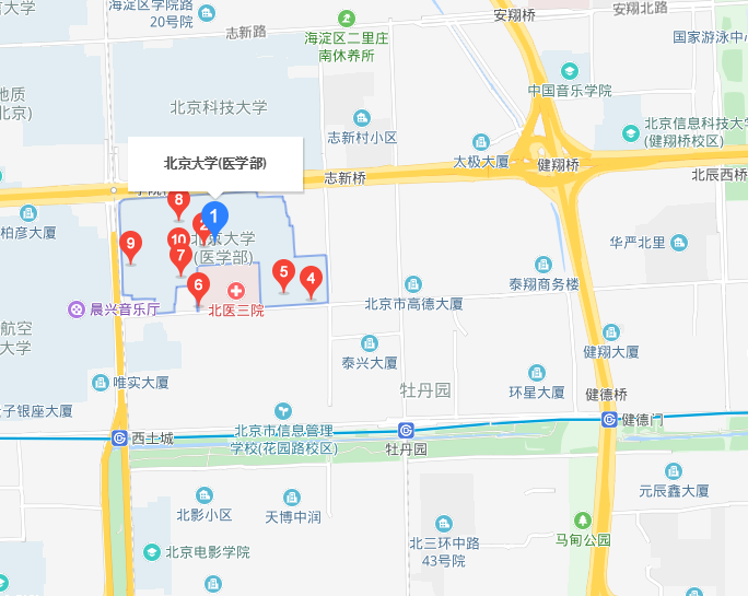 北京大學醫(yī)學部地址在哪里