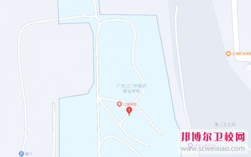 廣東江門中醫(yī)藥職業(yè)學院地址在哪里，哪個地區(qū)，哪個城市?